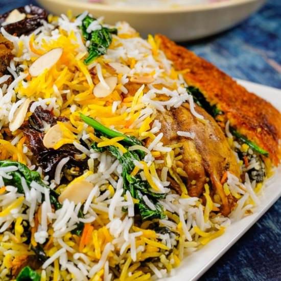 Saffron Rice with Chicken - Recipe photo by thedeliciouscrescent