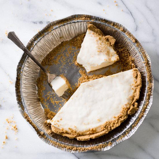 Lemon Icebox Pie - Recipe photo by Amy in the Kitchen