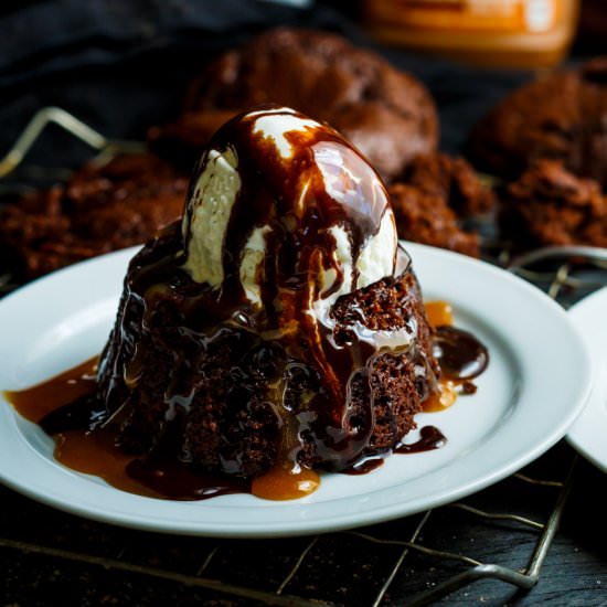 The Best Chocolate Cake Molten Lava - Recipe photo by MunchkinTime