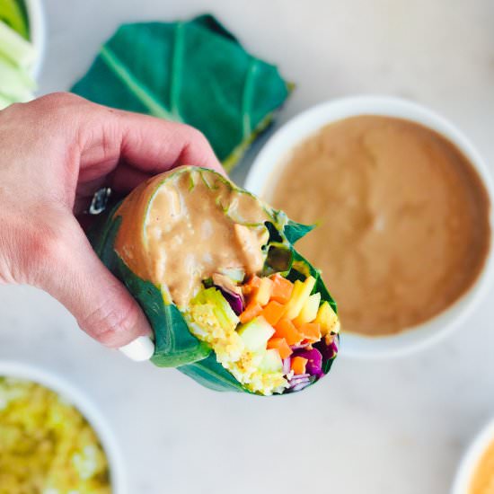 Thai Veggie Wraps - Recipe photo by amazingpaleo