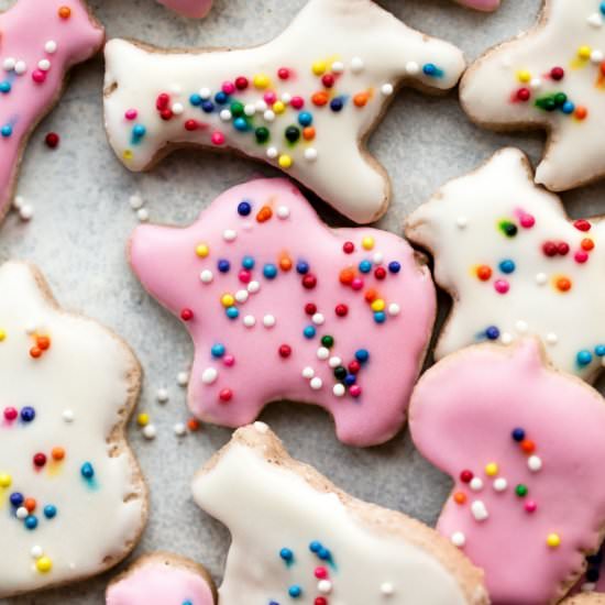 Mini Animal Cracker Cookies - Recipe photo by sallysbakingaddiction