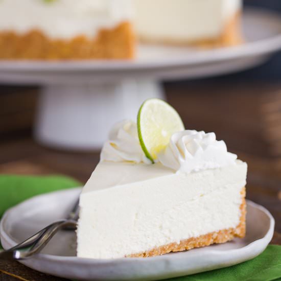 No Bake Key Lime Cheesecake - Recipe photo by browneyedbaker