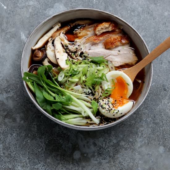 Easy weeknight ramen - Recipe photo by Kate Gibbs
