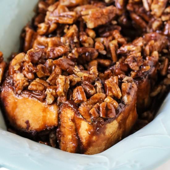 Easy Vegan Sticky Buns Recipe - Recipe photo by dessertswithbenefits