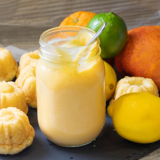 Sunshine Citrus Curd - Recipe photo by TheKitchenWhisperer
