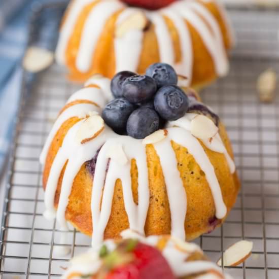 Lemon Poppy Seed Almond Bundt Cake - Recipe photo by yourcupofcake