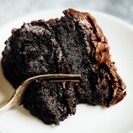 paleo chocolate cake - Recipe photo by Paleoglutenfree.com