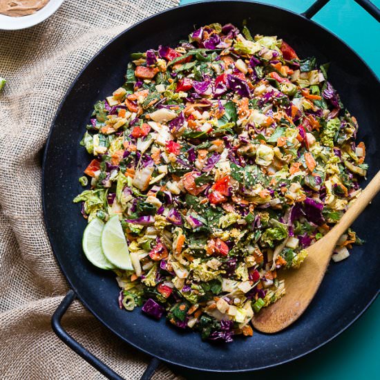 Healthy Oriental Coleslaw - Recipe photo by foodfaithfitness