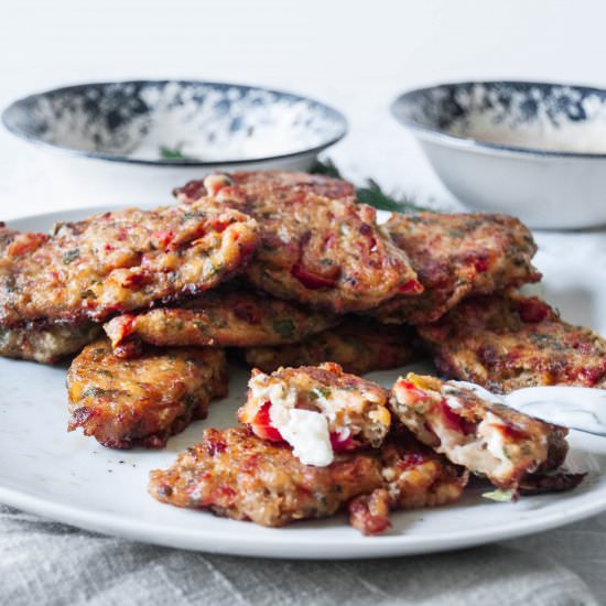 Tomato fritters - Recipe photo by PenelopeCooks
