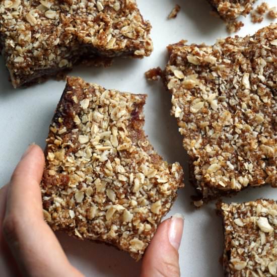 Newfoundland Date Squares - Recipe photo by Gillian Elizabeth