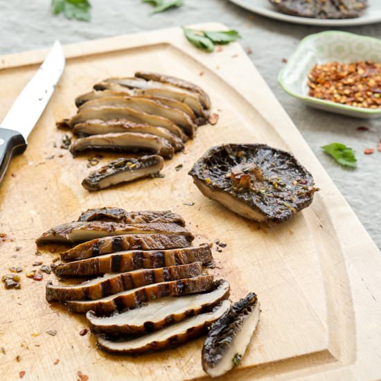 Portobello Mushroom Steaks - Recipe photo by whoneedssalad