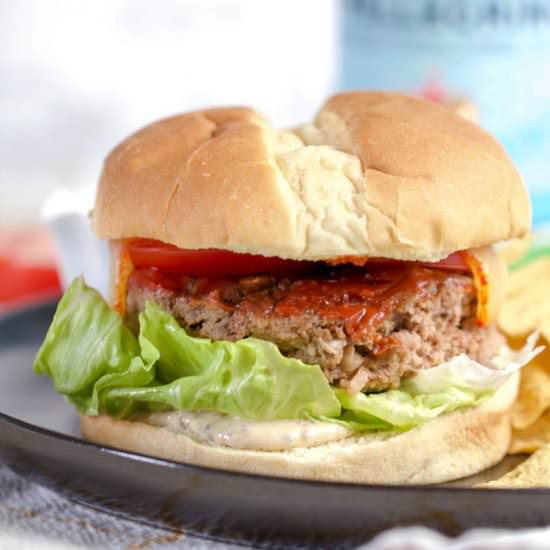 Grilled Meatloaf Burger - Recipe photo by Damaris_Gore