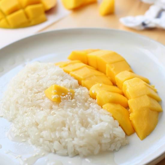 Thai Mango Sweet Sticky Rice - Recipe photo by Joyous Apron
