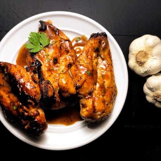 Creole Smoked Chicken Breasts - Recipe photo by asprinklingofcayenne