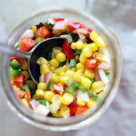Sweet Hot Jalapeno Corn Relish - Recipe photo by Buy This Cook That