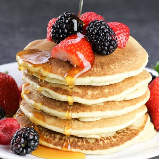 Best gluten free buttermilk pancake - Recipe photo by veggiebalance