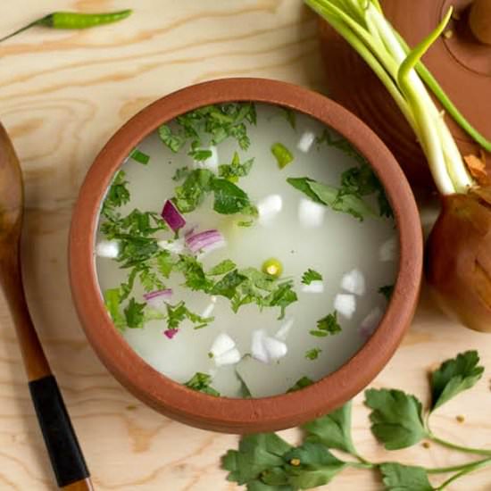 Leftover Rice Porridge - Recipe photo by srividhya