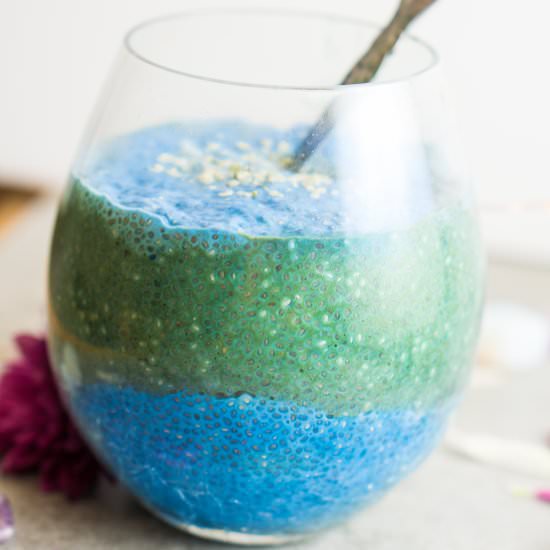 Superfood Layered Chia Pudding - Recipe photo by mytinylagunakitchen