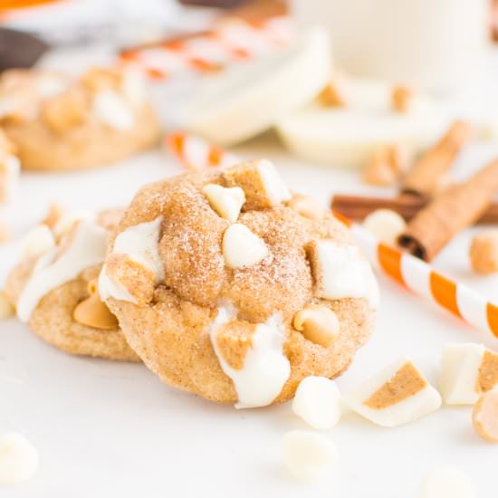 White Chocolate Reese Snickerdoodle - Recipe photo by A baJillian Recipes