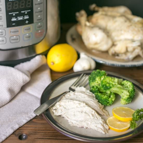 Pressure Cooker Whole Chicken - Recipe photo by littlebitrecipes