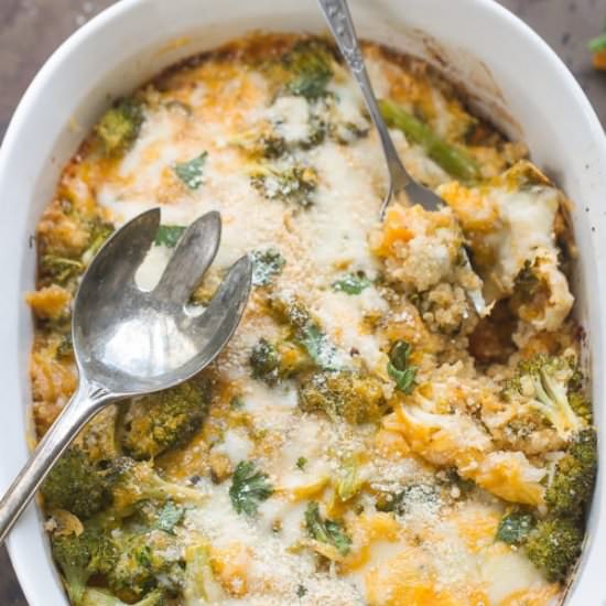Broccoli Quinoa Casserole - Recipe photo by LifemadeSweeter