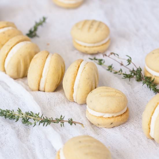 Thyme Lemon Melting Moments Biscuit - Recipe photo by sugarsaltmagic