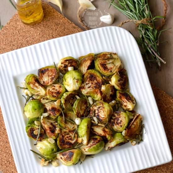 Roasted Brussels Sprouts - Recipe photo by ch_cooks