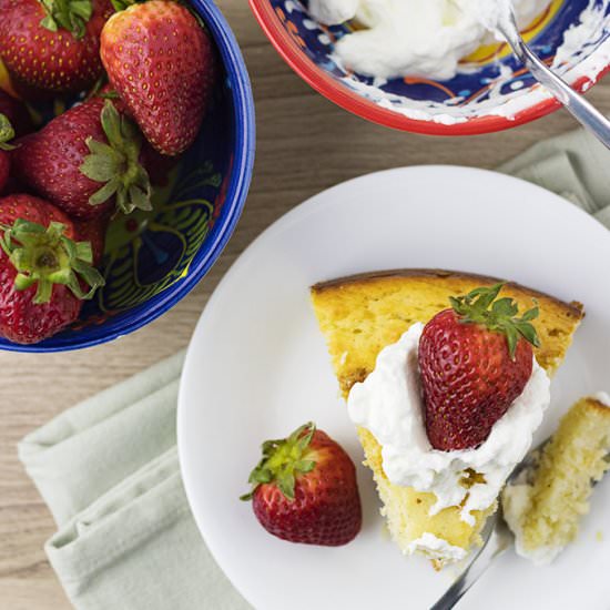 Easy Yogurt Cake - Recipe photo by theunlikelybaker