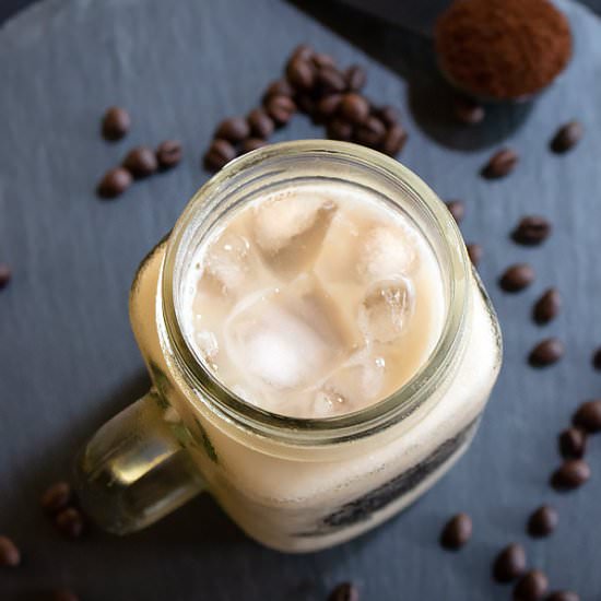 Vanilla Iced Coffee - Recipe photo by MasalaHerb