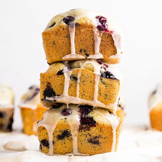 Mini Blueberry Poppy Seed Loaves - Recipe photo by trufflesandtrends