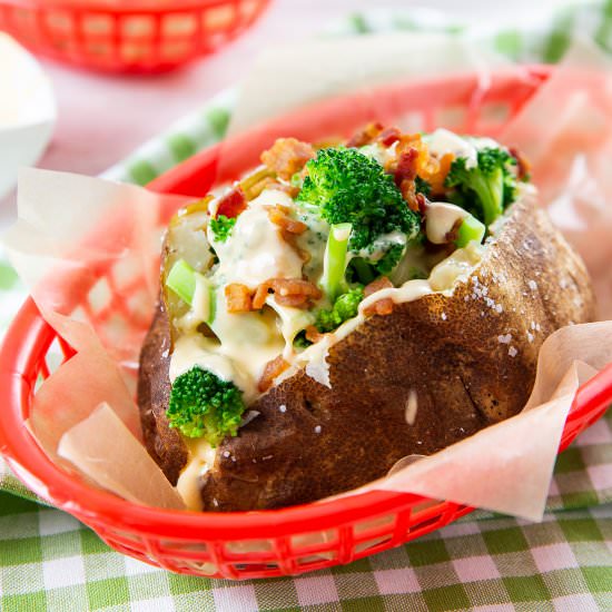 Disneyland Stuffed Baked Potatoes - Recipe photo by Lokness