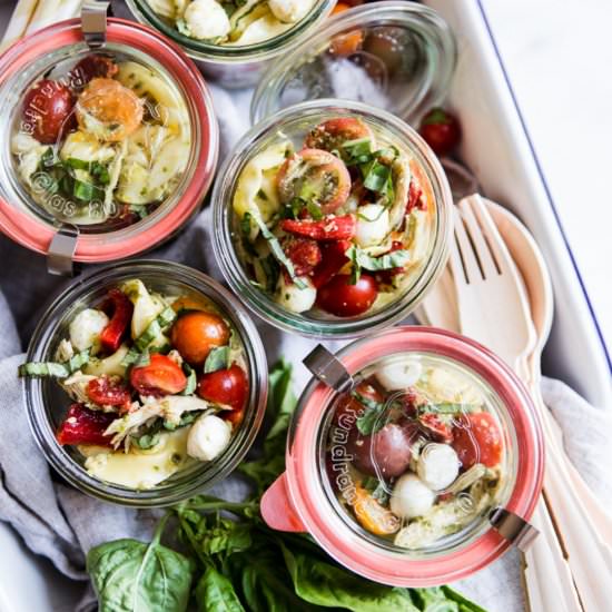 Summer Tortelloni Pasta Salad - Recipe photo by themodernproper