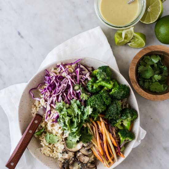Green Curry Buddha Bowl - Recipe photo by themodernproper