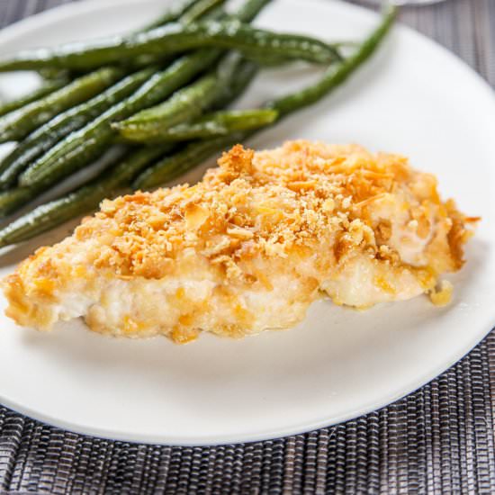 Ritz Cracker Chicken - Recipe photo by BakingBeauty