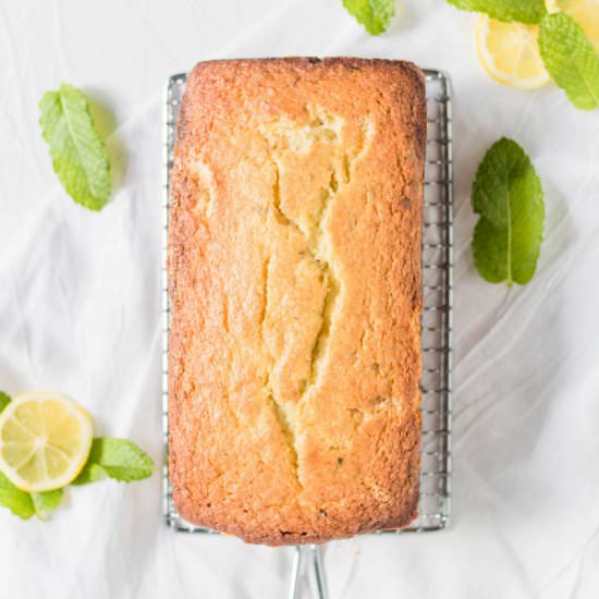 Lemon Mint Cake - Recipe photo by OneSarcasticBaker