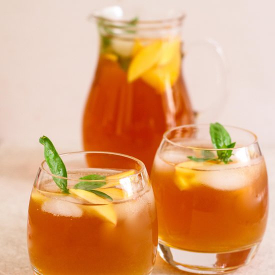 Peach Iced Tea - Recipe photo by Tashasartisanfoods