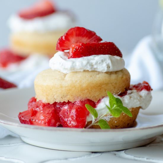 Gluten-Free Strawberry Shortcake - Recipe photo by gluten-free palate