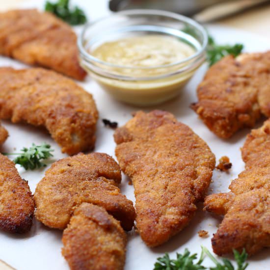 Spicy Baked Chicken Tenders - Recipe photo by Joyous Apron