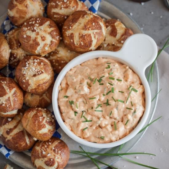 Obatzda Bavarian Cheese Dip - Recipe photo by Craft Beering