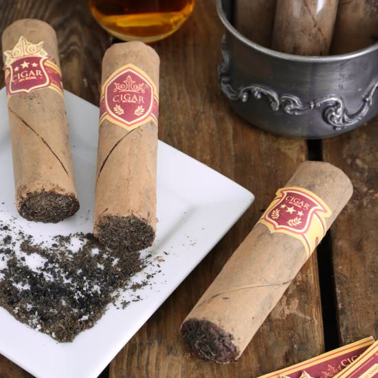 Smoky Chocolate Cigars - Recipe photo by sprinklebakes