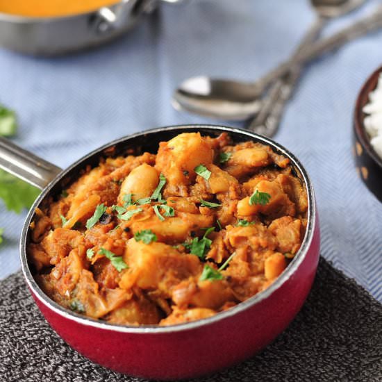 Butter beans masala - Recipe photo by enriktech.com