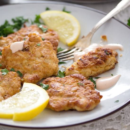 Tender Chicken Breast Fritters - Recipe photo by adinutza