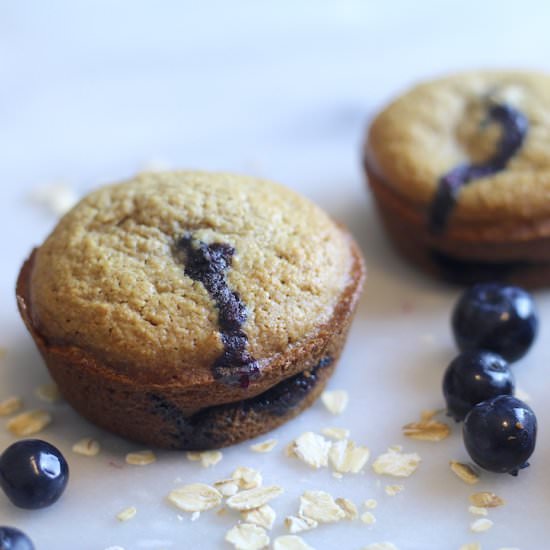 Gluten-Free Blueberry Muffins - Recipe photo by sisterdiy