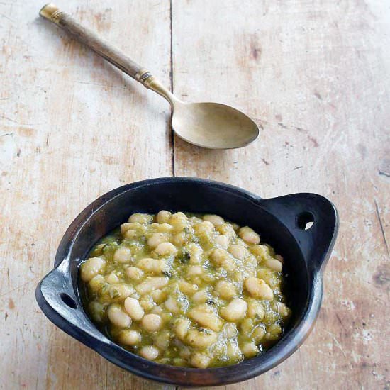 Instant Pot White Beans - Recipe photo by geekypoet