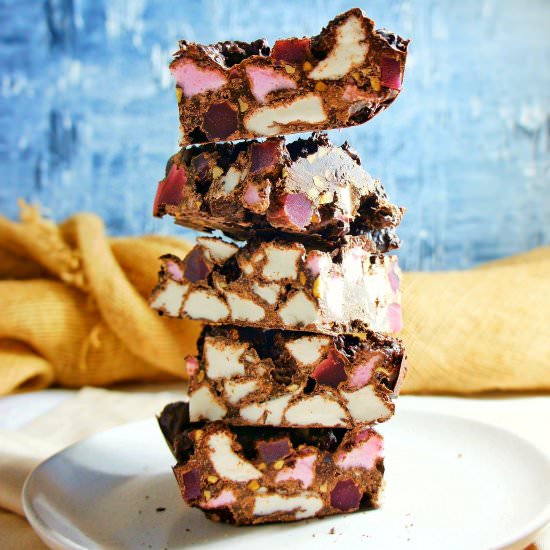 Dark Chocolate Rocky Road - Recipe photo by SweetCaramelSunday