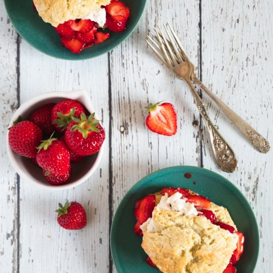 Farmhouse Scones/Shortcakes (Vegan) - Recipe photo by eatwhatyousow