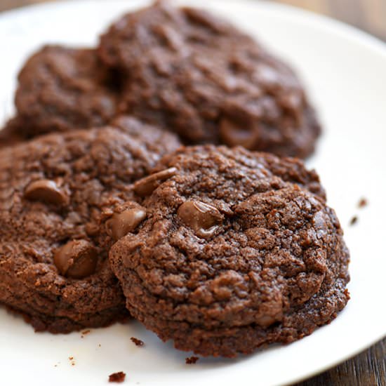 Three-Ingredient Nutella Cookies - Recipe photo by onionringsandthings