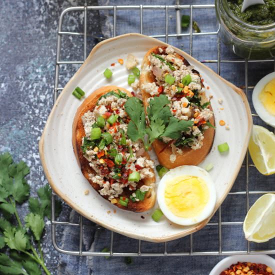 Soy Cottage Cheese - Recipe photo by easyfoodsmith