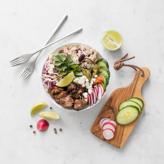BBQ Jerk Chicken Bowl - Recipe photo by Chef Sous Chef