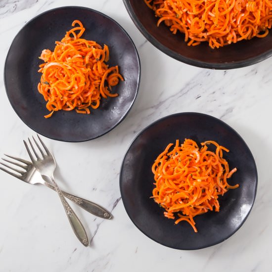 Moroccan Carrot Salad - Recipe photo by Ethnic Spoon
